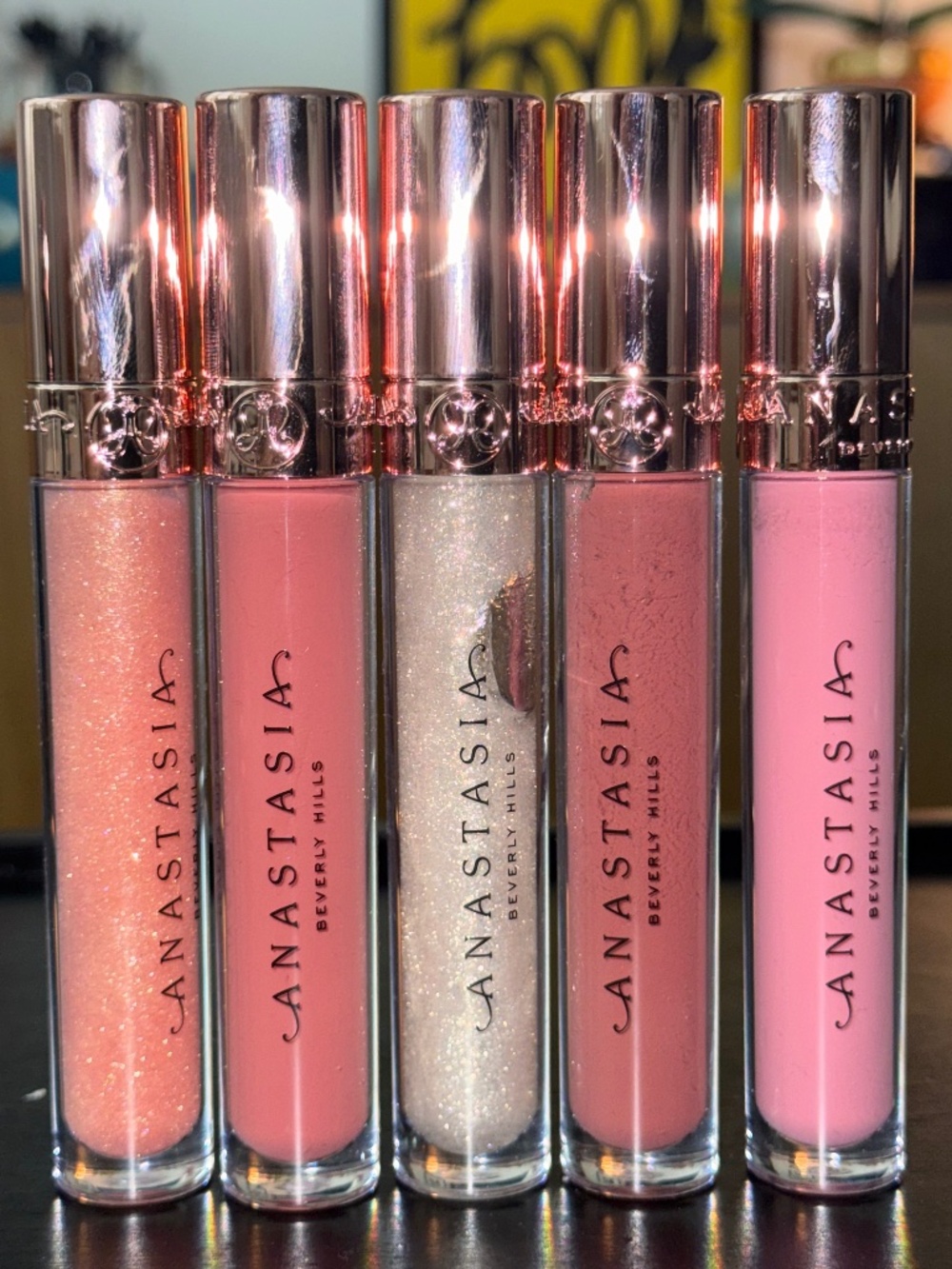 Anastasia Beverly Hills Pink Lip Gloss Bundle